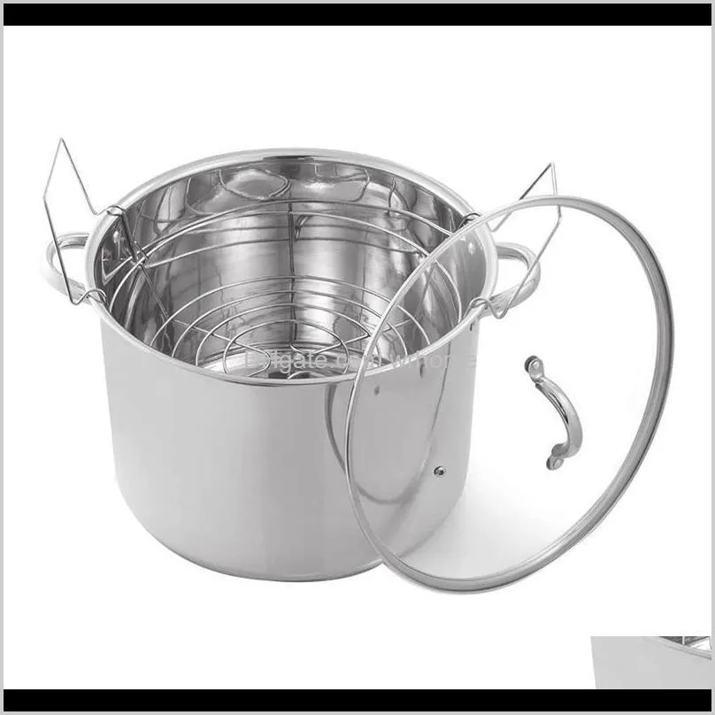 Stainless Steel Steamer Canning Rack,Heat Resistant Round Cooking Cooling Jar Rack With For Kitchen Pressure Cooker Bag Clips