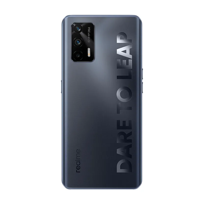 Téléphone portable d'origine Realme Q3 Pro 5G 6 Go de RAM 128 Go de ROM MTK Dimensity 1100 64.0MP Android 6,43 pouces AMOLED plein écran empreinte digitale ID visage 4500 mAh téléphone portable intelligent