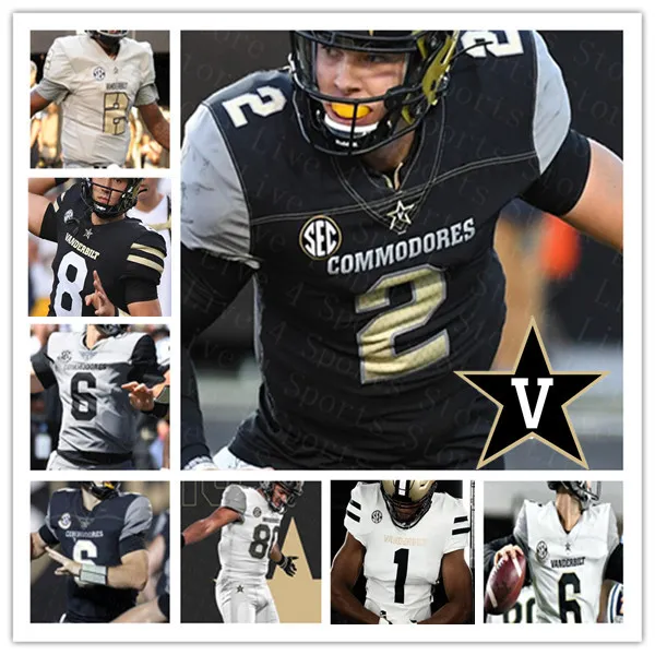 2021 College Vanderbilt Commodores Football Ken Seals Mike Wright Rocko Griffin Re'Mahn Davis Will Sheppard Ethan Barr Jaylen Mahoney Anfernee Orji Chris Pierce Jr.