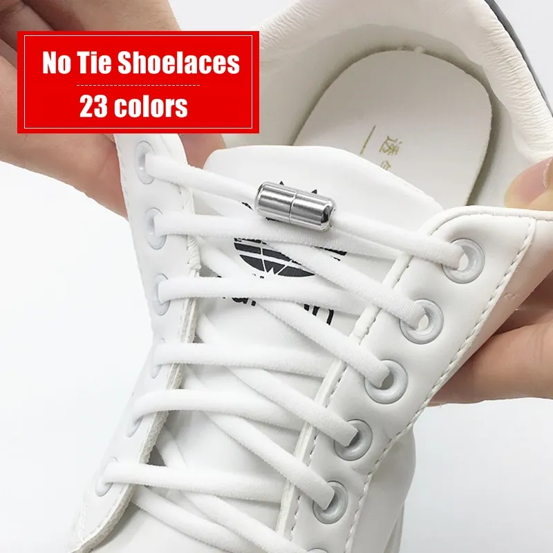 Shoes Accessories Elastic Metal Capsule No Tie Shoelaces