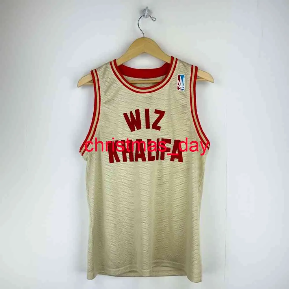 Stitched Custom Wiz Khalifa # 60 Taylor Gang eller Die Basketball Jersey Hip Hop Men Kvinnor Youth Basketball Jerseys XS-6XL