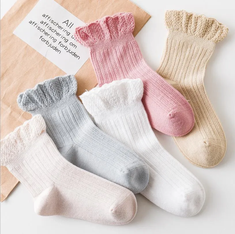 Chaussettes bébé coton bio antidérapantes