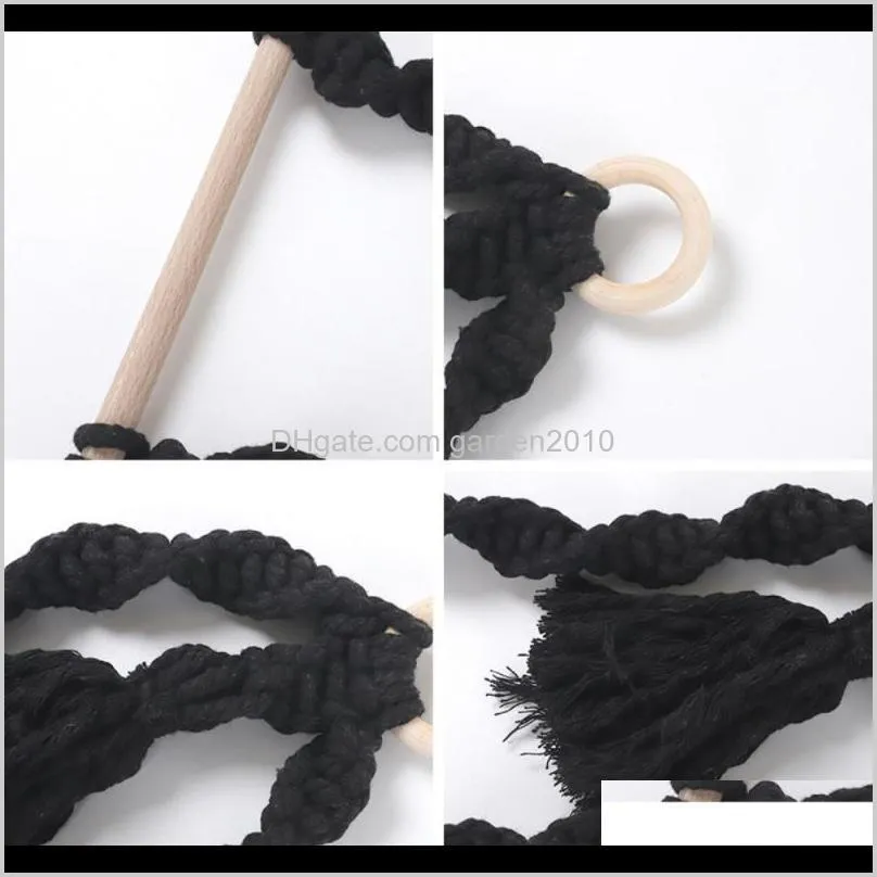 antique towel rope tassel home hotel bathroom decoration paper towel rack toilet paper rack toliet holder