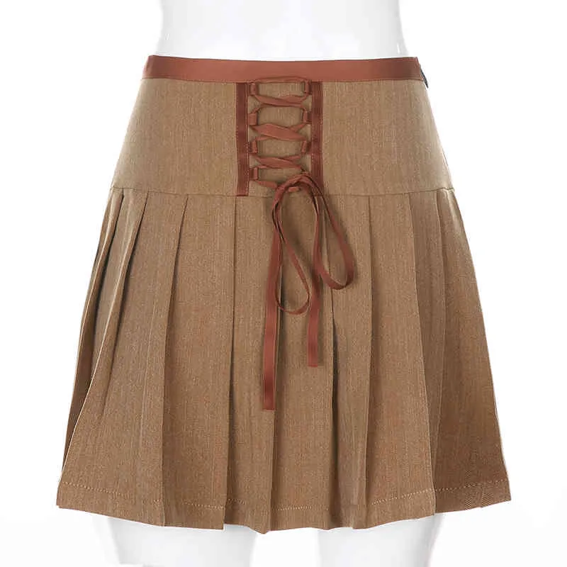 Pleated Mini Skirt (8)