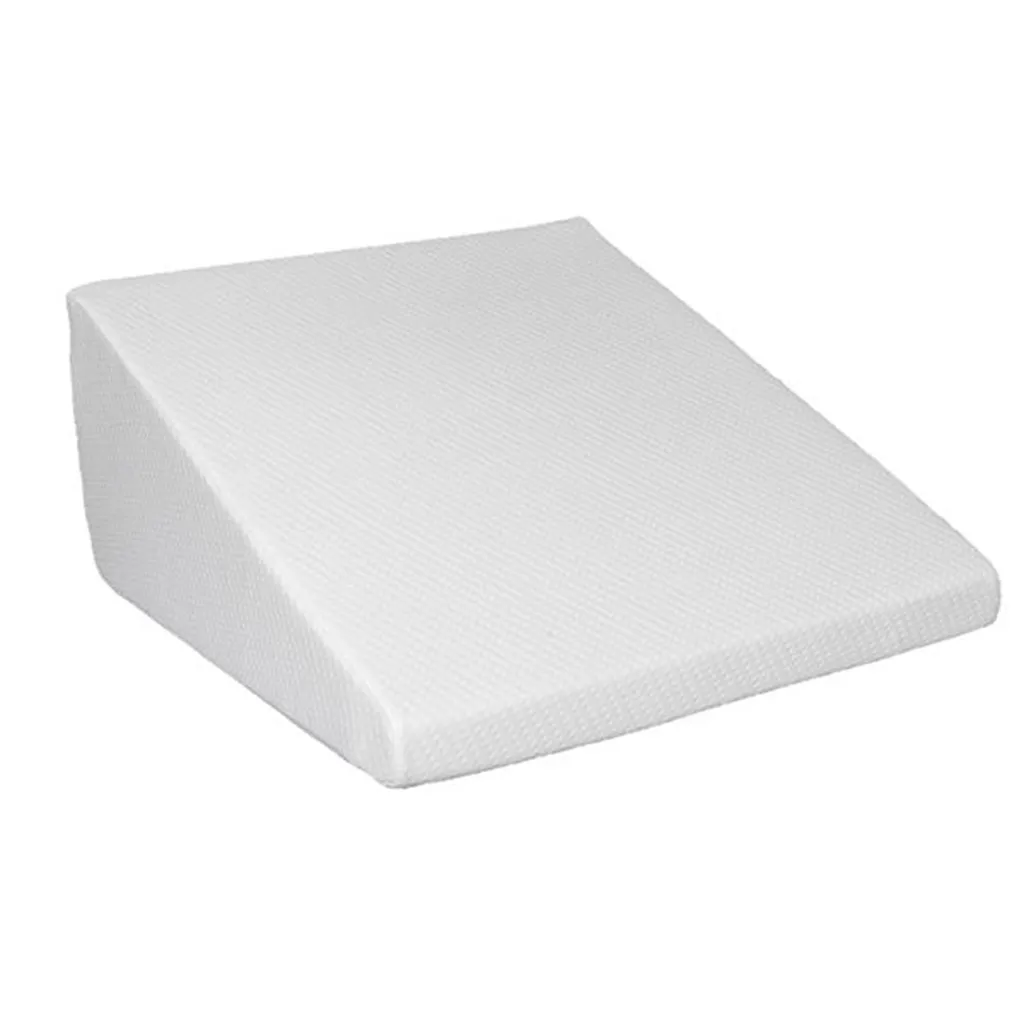 Bedwig Pillow Memory Foam Slaapkussens voor verhoogde hellingondersteuning, rug / schouderpijn verlichting Postchirurgie Driehoekige wiggen