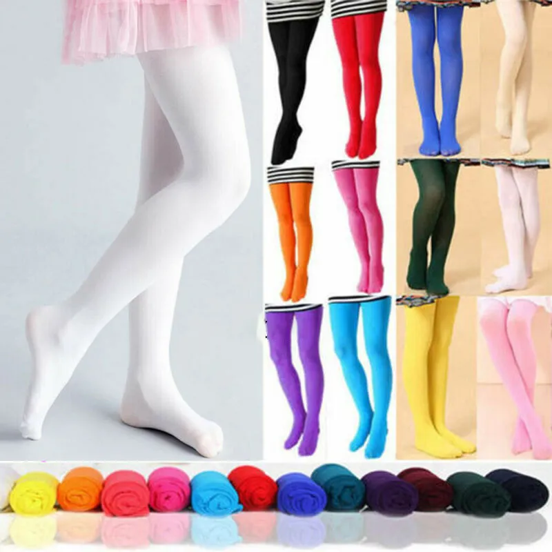 Kids Girls Tights Pantyhose Hosiery Stockings Princess Party Ballet Dance  Stocking 1 9Y Baby Go Colors Leggings Price Chirldren Clothing From  Yangkidsmother_store, $2.88