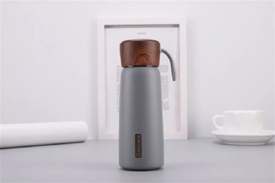 500ml Stainless Steel Vacuum Bottle Portable Double Wall Insulated Eco-friendly Vacuums Flasks