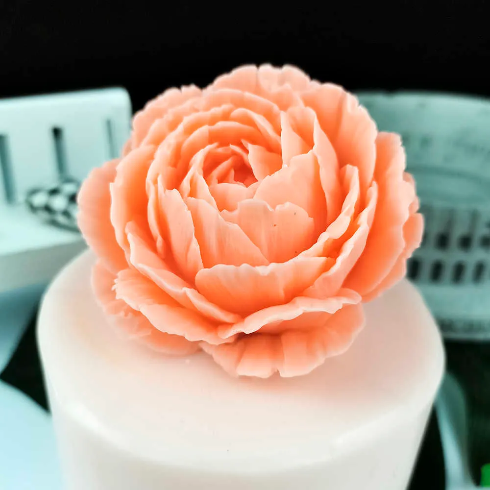 Stampini Silicone Per Resina - Kit 5 Pezzi Forma Fiori 3D | Ideali Per Candele, Cioccolato, Saponi E Lavoretti Creativi - Foto 4