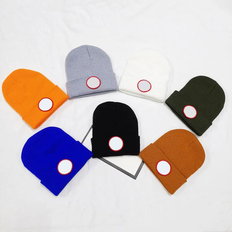 Moda Homens Marca Chapéu Boneto Inverno Beanie Caps de lã de malha mais Velvet Capas Cruzeiros Mask Goanes Bonés