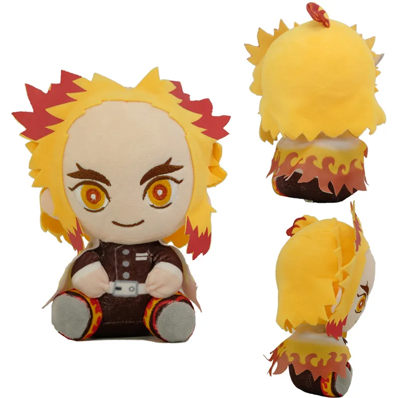 Desenhos Animados Demon Slayer Brinquedos De Pelúcia Kawaii Tanjirou  Agatsuma Zenitsu Kamado Nezuko Recheado Bonecas De $25,98