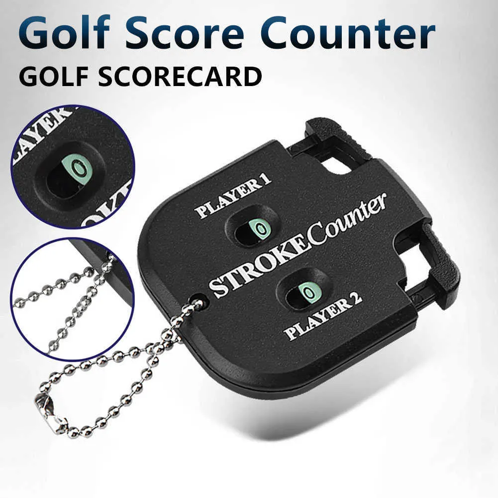 Mini Handy Golf Score Counter Golf Scorecard Shot Counter Stroke Putt Score Counter Two Digits