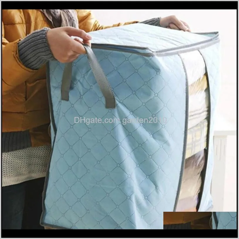 foldable storage bag organizer clothing blanket quilt closet cabin sweater organizer storage box pouches container