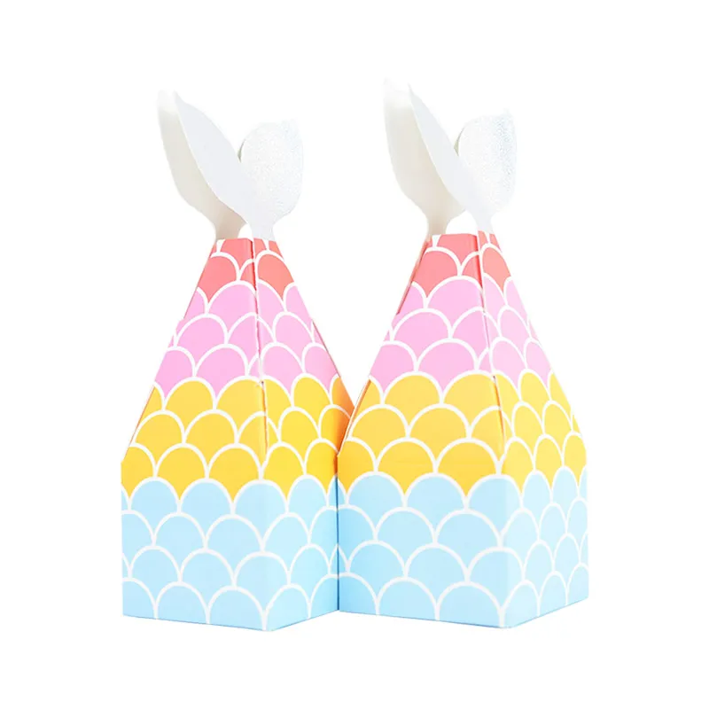Mermaid Tail Paper Candy Boxes Popcorn Gift Bags... From Cat11cat, $17. ...