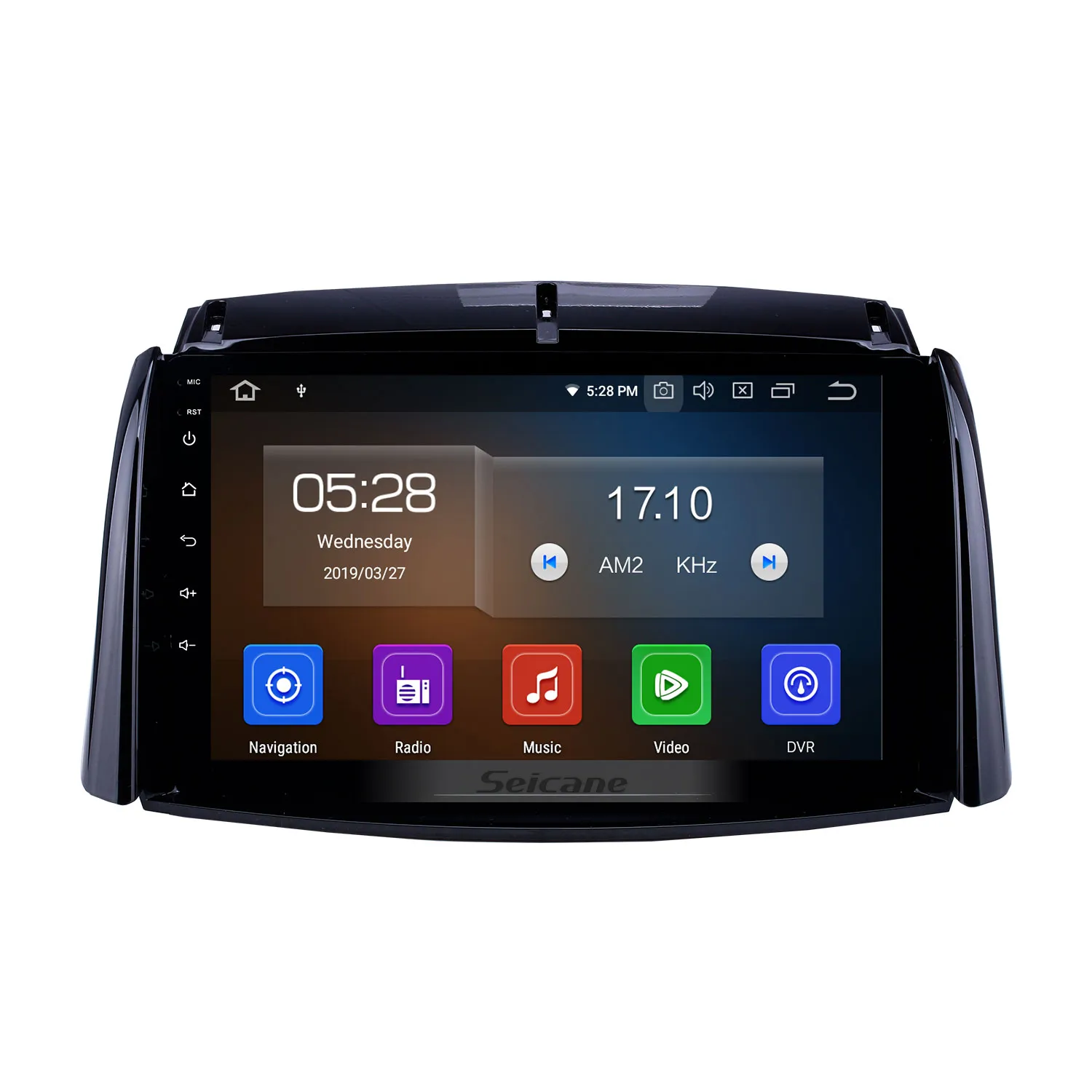 Carro DVD GPS Navigation Unit Player para 2009-2016 Renault Koleos Suporte Carplay DVR OBD 9 polegadas Android 10,0 RAM 4GB