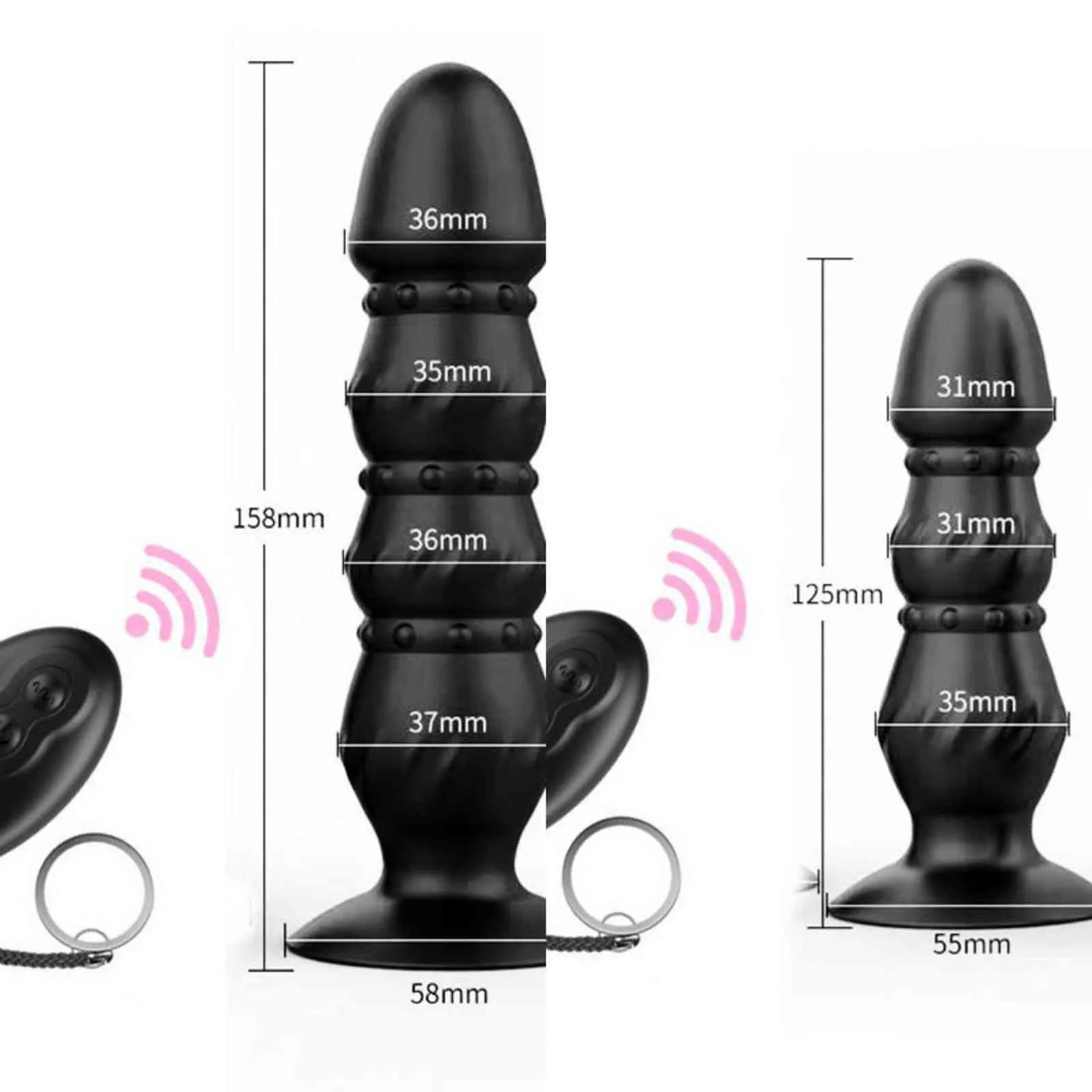 Vibratori Anale NXY Plug Vibratore Maschio Prostata Massaggiatore ButtPlug Giocattoli Sessuali Per Uomini Ventosa Dildo Donne Mast Butt_voghion.com