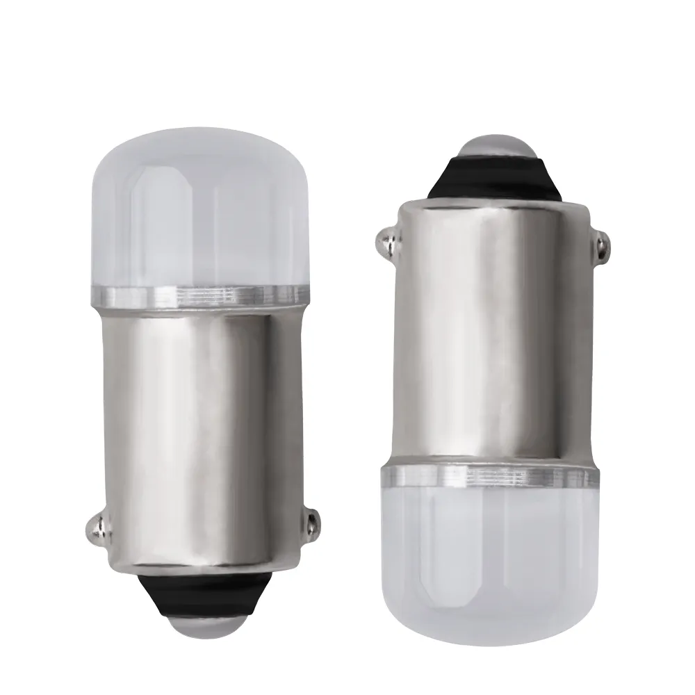 2 bombillas LED BA9S T4W T11 Canbus 2835 2 SMD sin Error, luces de lectura interiores, luz de estacionamiento para coche, bombillas para matrícula, blancas, 12V