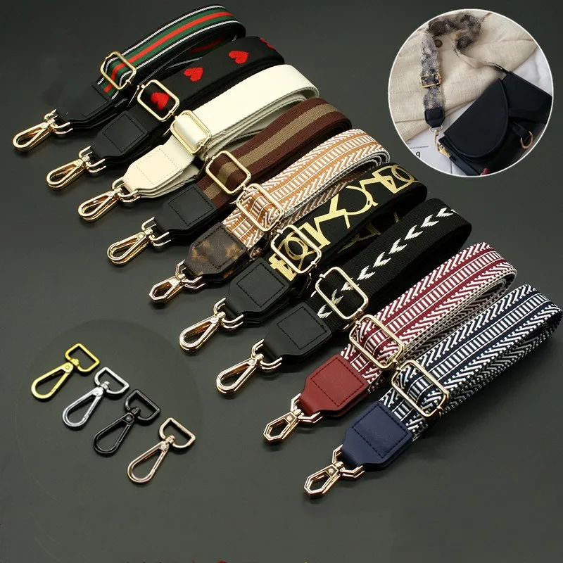 Correas ajustables bandolera ancha correa alargadora Cinturón con ensanchamiento largo correa casual ajustable accesorios para bolso Raya negra