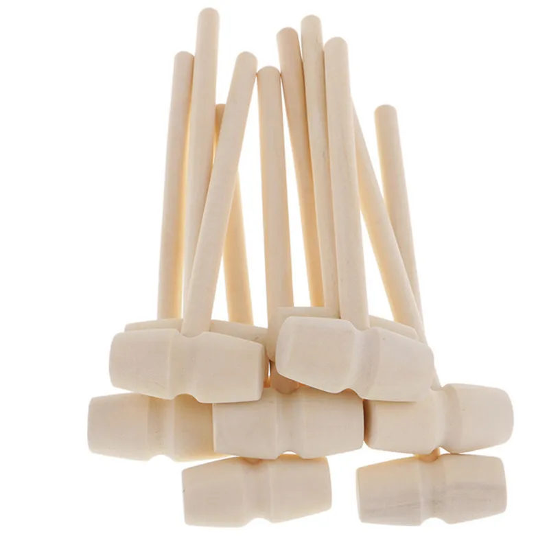 Mini Maglio di Legno, Martelli di Legno Per Spaccare Granchi, Aragoste, Conchiglie, Bambini in Età Prescolare, Artigianato Per Bambini, Utensili Per