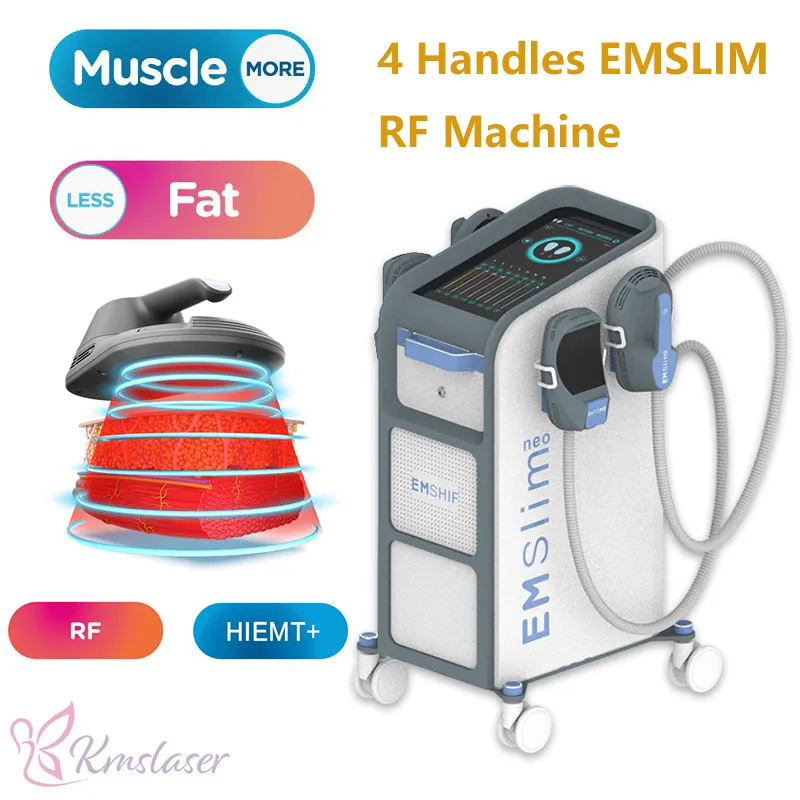 Technologie de mise en forme du corps HIEMT NEO Emslim RF, élimination des graisses, machine de contour du corps, sculpture musculaire électromagnétique focalisée à haute intensité, garantie de 2 ans