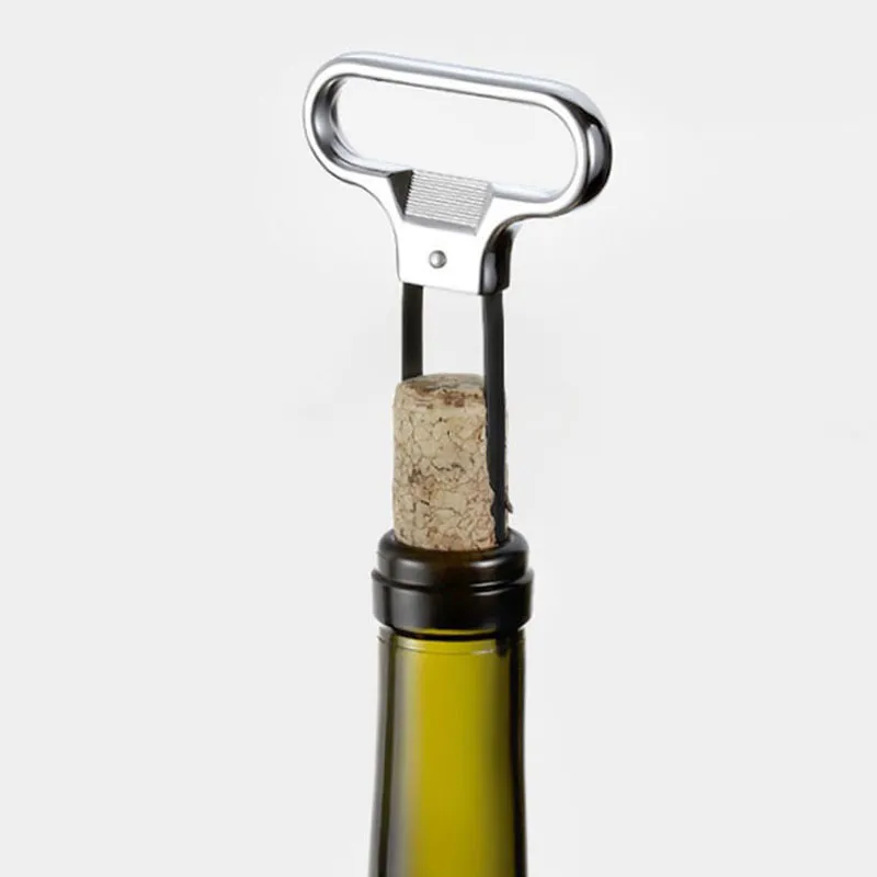 Portable Wine Bottle Opener Pumps Cork Corkscrew Out Tool Handheld Labor-saving Type Bottle Cork Puller ZC2285