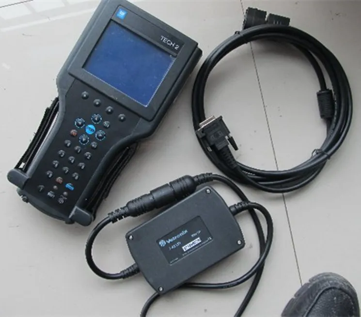 Vetronix Tech2 Diagnostic Tool Scanners G/M, Opel, Holden, Isüzu Saab ve Suzuki Kabloları için 32MB Kart Tam Set