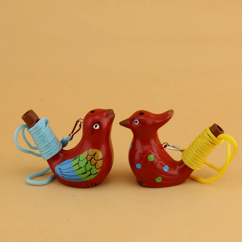 Ceramic Water Bird Whistle Waters Ocarina Song Novelty Items Home Decoration Kids Toys Gift Christmas Party Favor