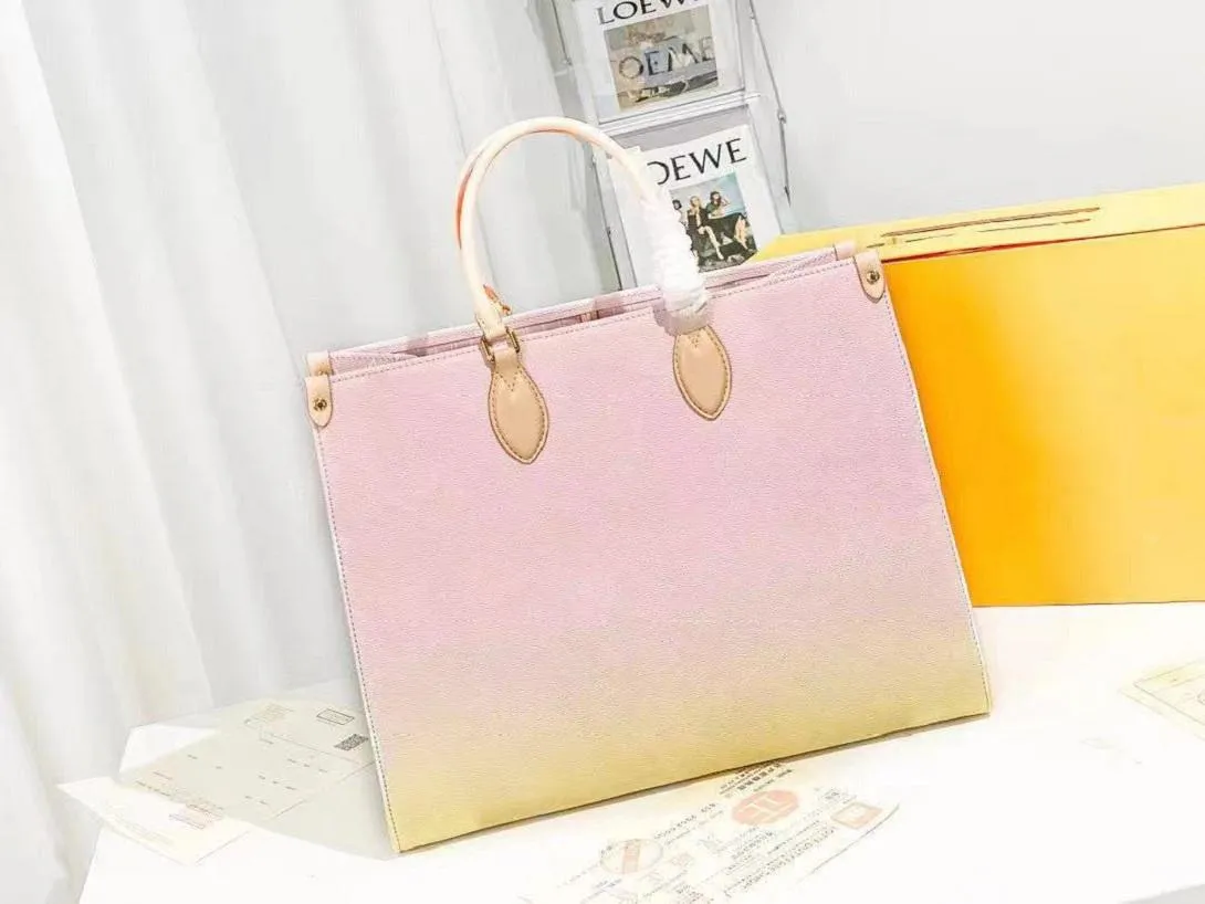 Luxury Designer Handbag Tote Mono Onthego Handbags Shoulder Bag Clutch