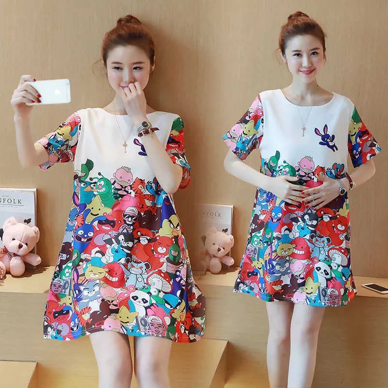 328 Fashion Korea Version Maternity Dress Good Qua...
