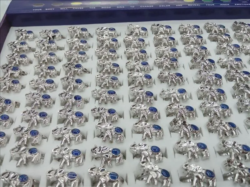 Elephant outlet mood ring
