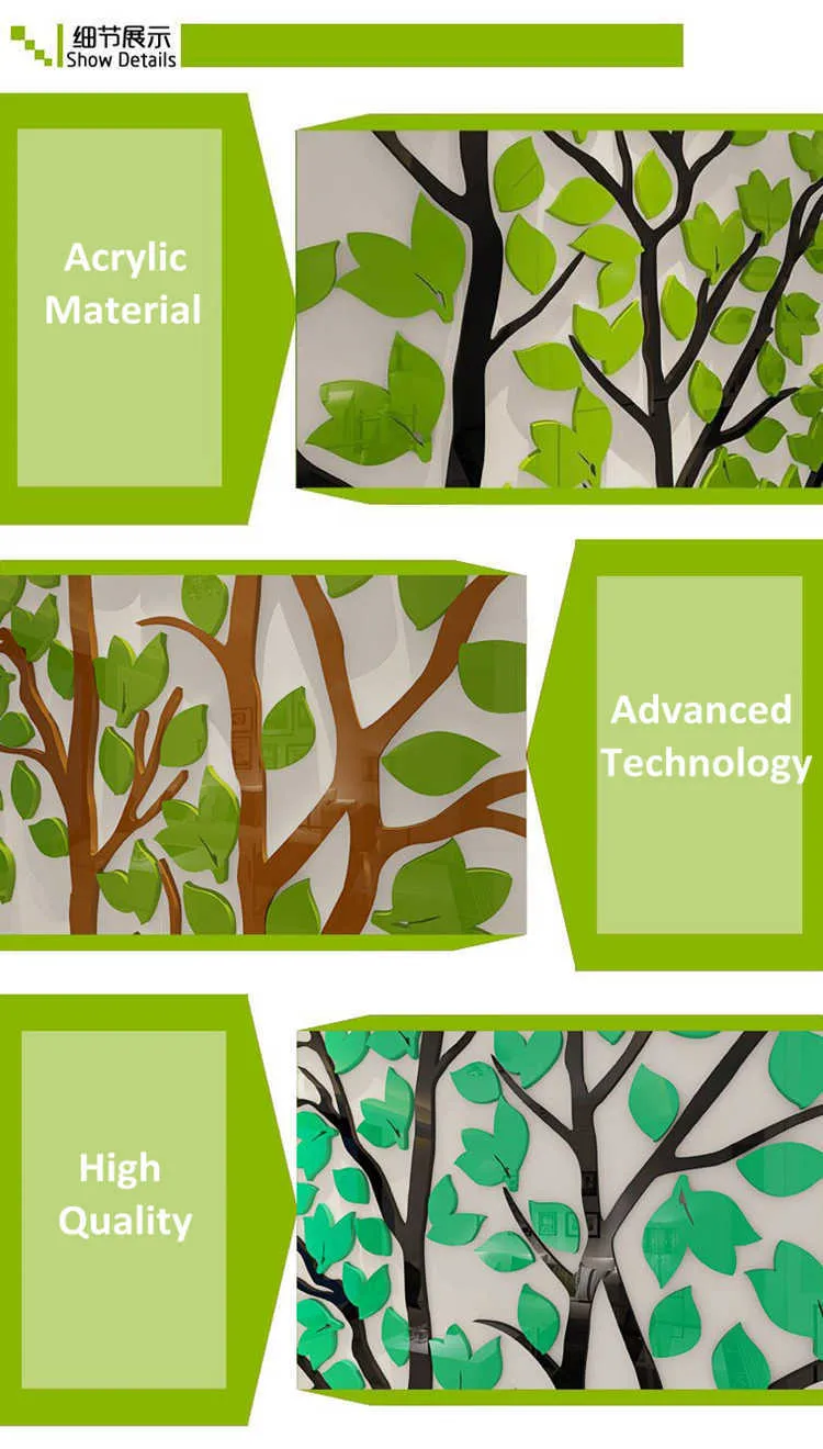 3D Tree Acrylic Mirror Wall Stickers DIY Art Decor... From Dou08, $16. ...