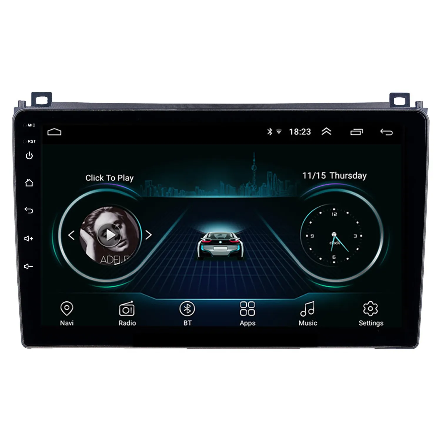 Full Touch Screen Car dvd Stereo Player Navigation Android 10 Radio Auto for Proton 2006-2010 9 inch support DVR Rearview Camera