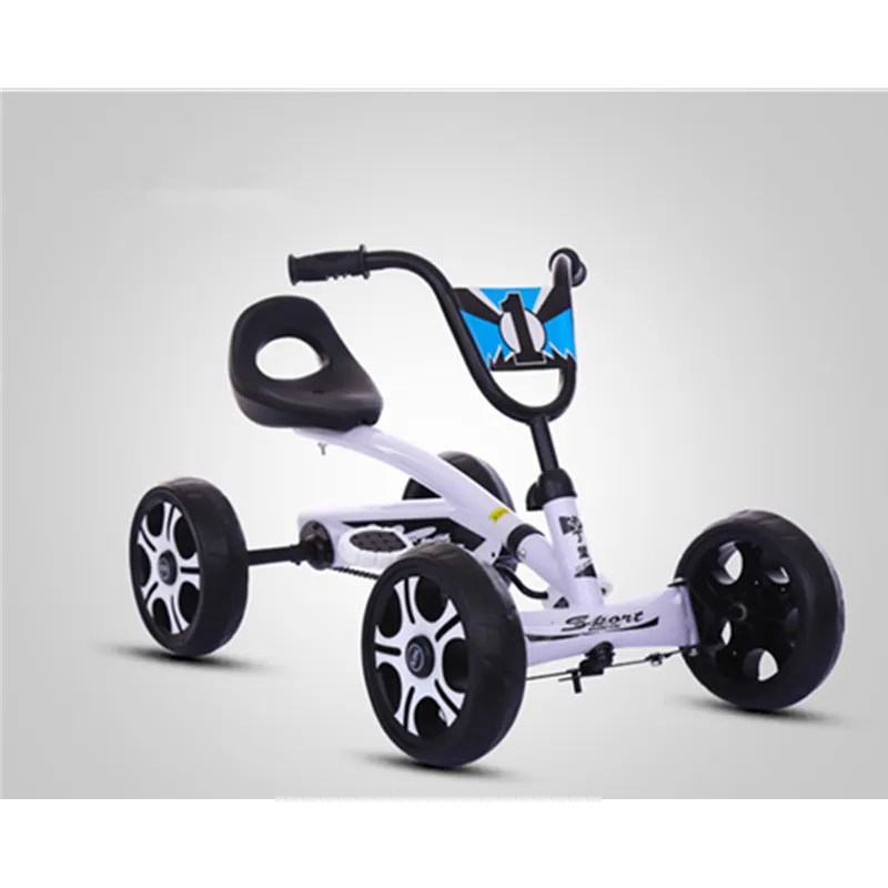 Pédale Go Kart 4 Roues Push Bike, Ride On Toy