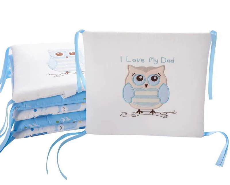 Owl crib bumper pads hot sale