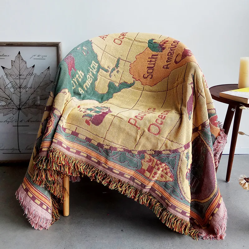 Thick cotton sales throw blanket