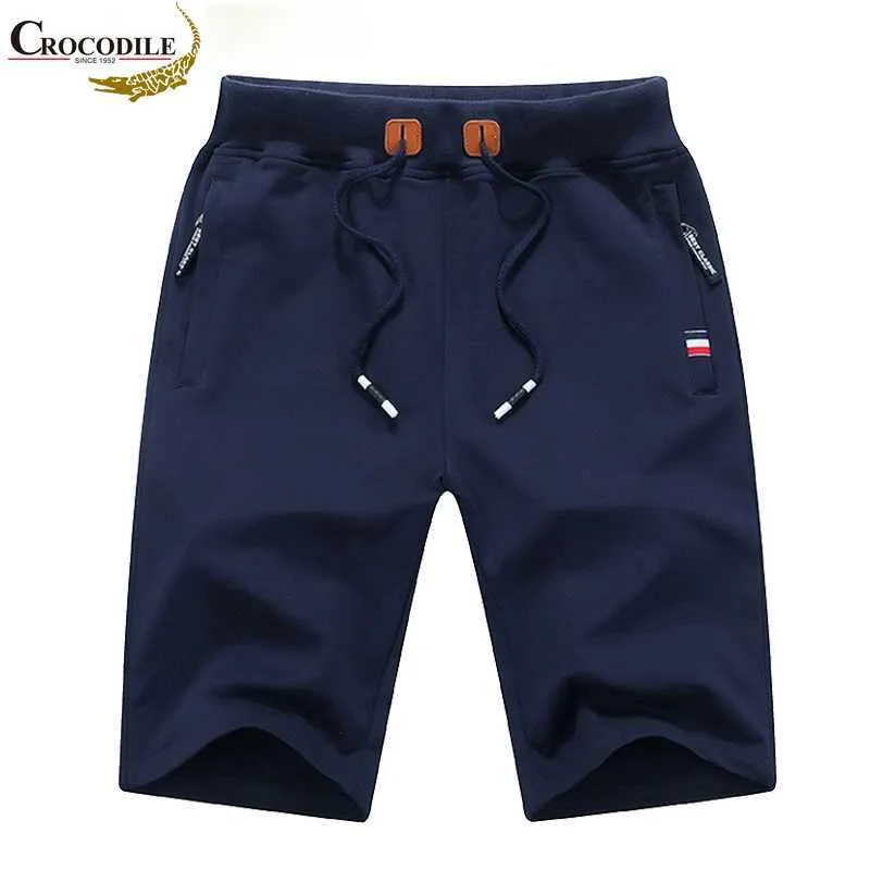 Marque Solid Men's Shorts Summer Mens Beach Coton Casual Male Sports Homme Marque Vêtements Short de travail 210714