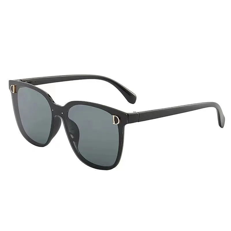 Стиль многоцветный негабаритный стильный прозрачный кадр путешествия и отдых роскошные очки поликарбонат UV400 солнцезащитные очки