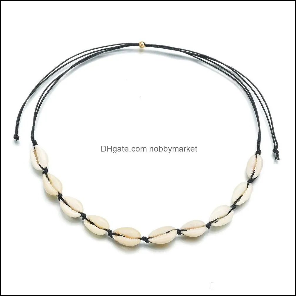 Accessories Product Hawaii Wind Personality Leisure Time Pendant Pure Manual Short Fund Clavicle Shell Necklace