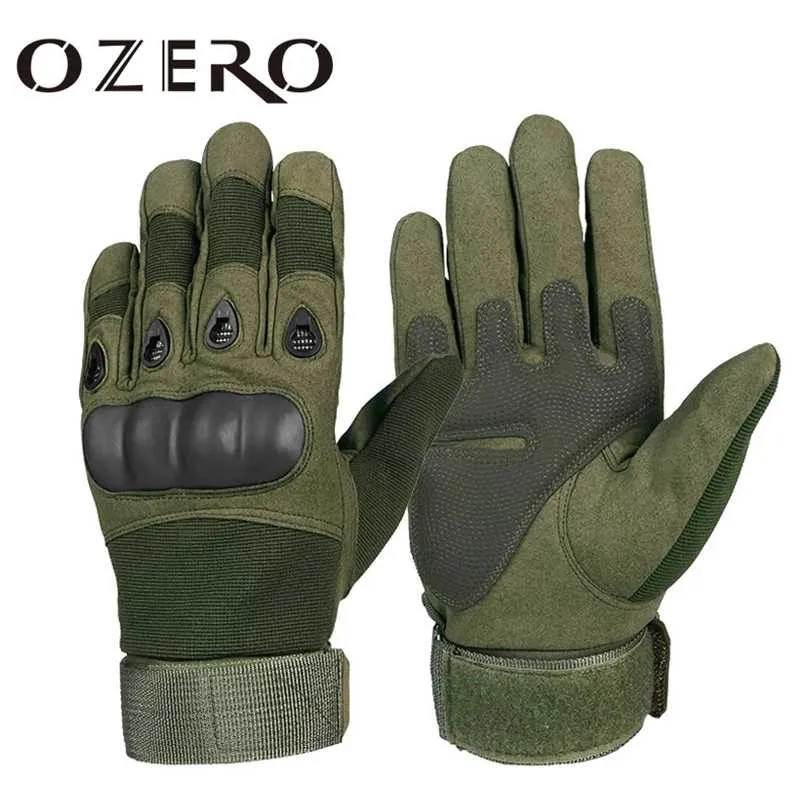 Ozero Armee Gants Military Taktische Handschuhe volle Finger Motocross Motorrad Biker Racing Motorrad Motor für Männer '211223