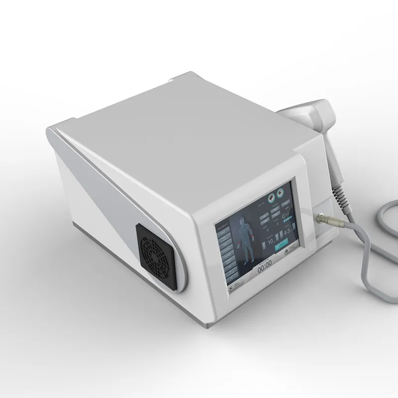 Hälsa Gadgets Extracorporeal Shock Wave Therapy Utrustning för knä smärtlindring Ed behandlingsmaskin med 12 st sändare