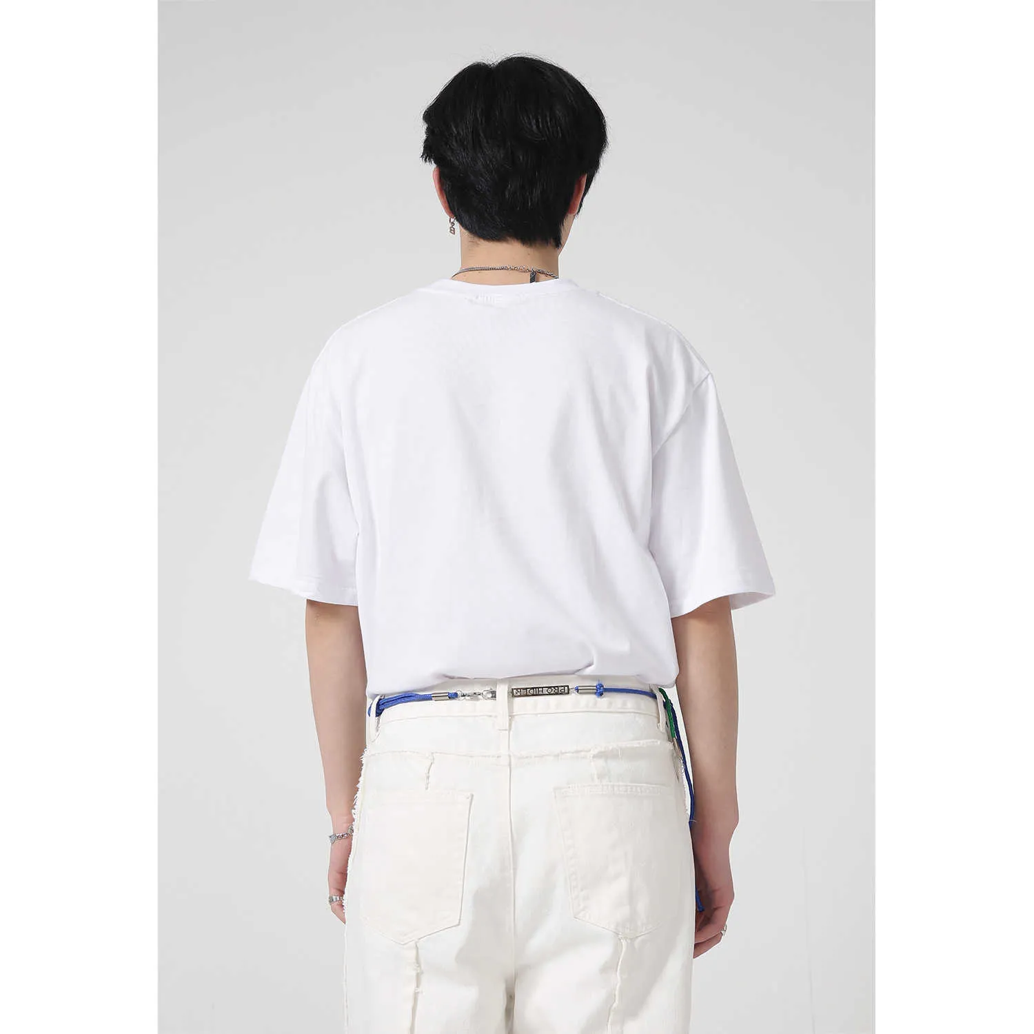 第1位獲得 Mtlメンズウェア 春22新しいinsファッションブランドラウンドネック緩いカジュアル3次元プリント半袖tシャツ男性 ショッピング通販 Jmaynardgroup Com