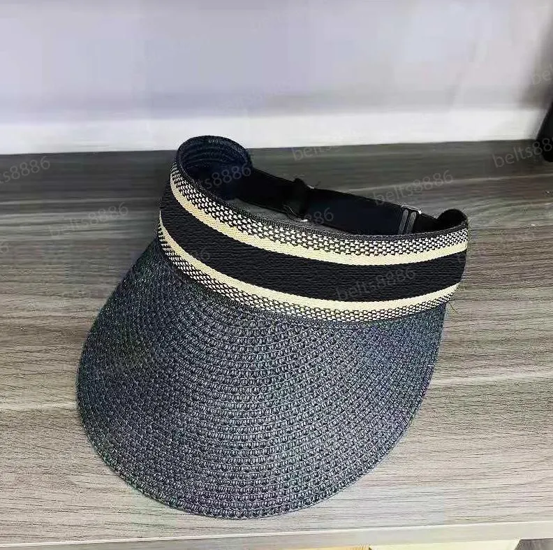 2021 top designer visor upgraded thickened brand sun hat summer outdoor adjustable caps for men and women