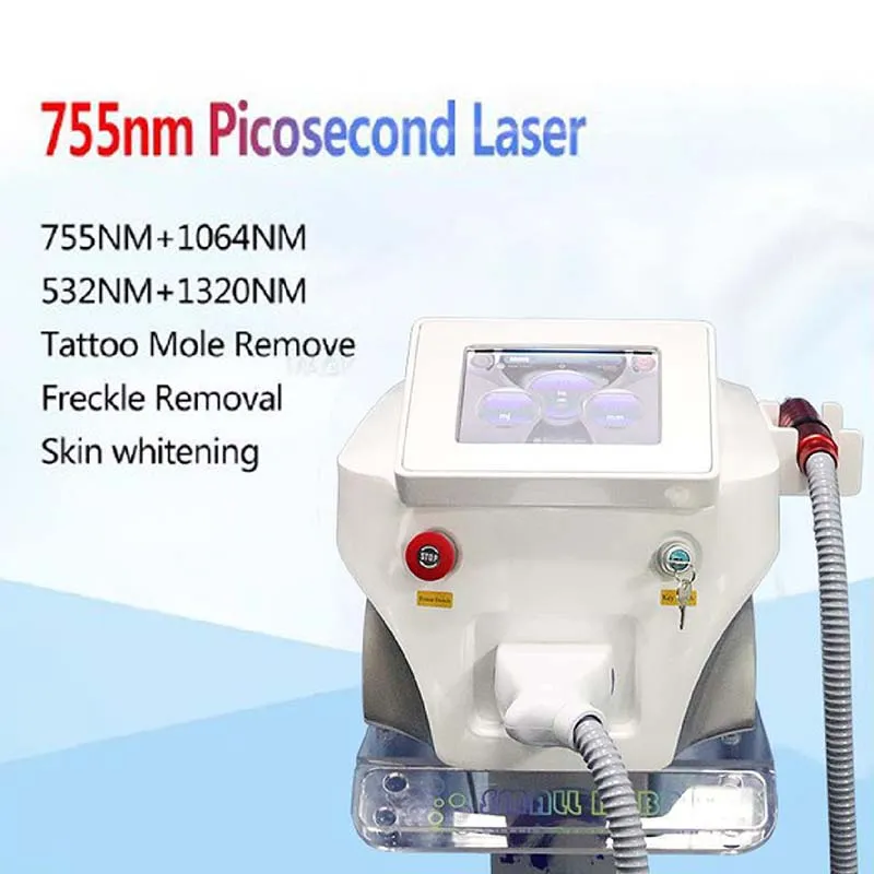 Pico Laser-apparaat voor Tattoo Removal en Pigmentation Treatment Deluxe Picosecond Machine