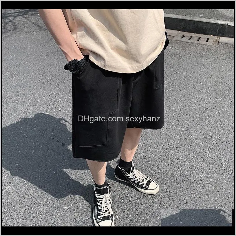 2021 Korean Fashion Mens Casual Summer Cotton Shorts For Men Loose Fit  Streetwear Pants For Sports And Gym Drop Delivery Available ED5 From  Sexyhanz, $24.46