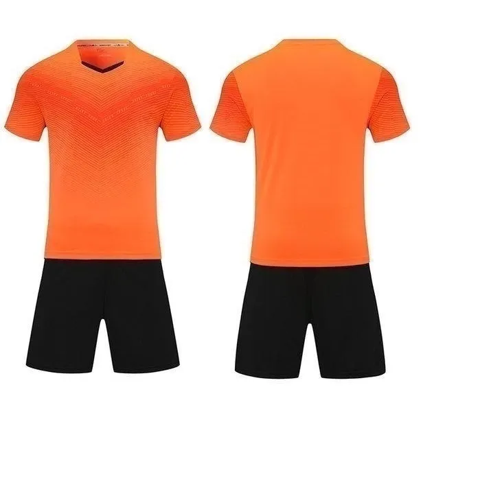 Blank Soccer Jersey Uniform Personalized Team Shirts with Shorts-Printed Design Name and Number 12358