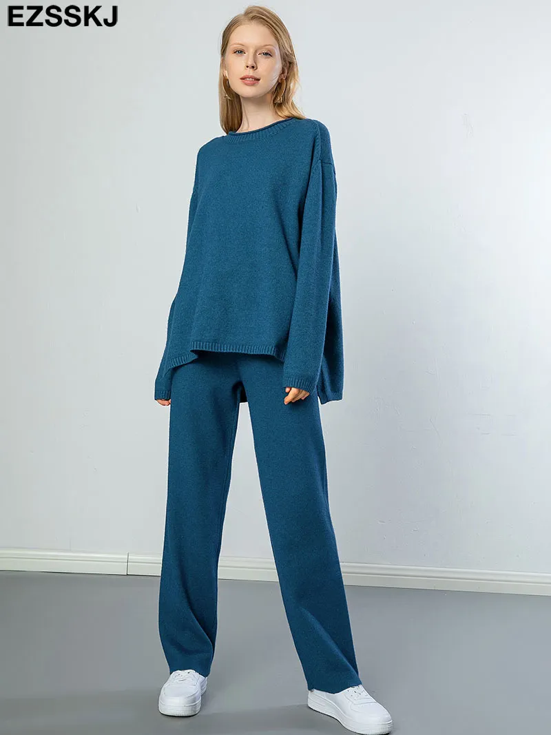 Carrot sweater pants sales