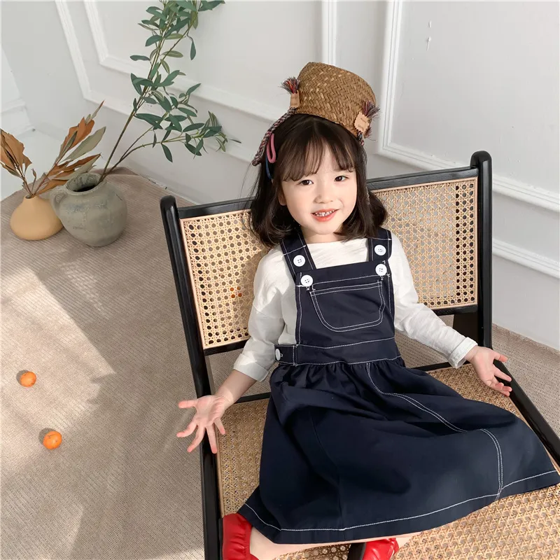Korean overall skirt sale