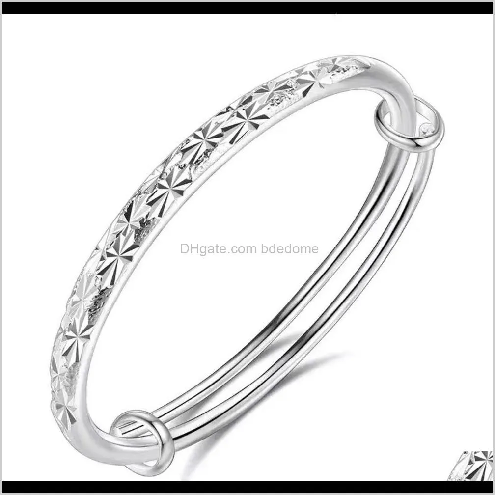sky star bell women`s pure simple young 999 foot bracelet korean fashion sier bracelet8d1y
