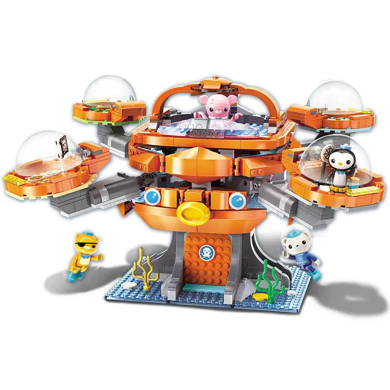 ENLIGHTEN-Ideas-City-Octopus-octopod-Octonauts-Cartoon-Building-Blocks-Sets-Bricks-Model-Kids-Classic-Compatible-Legoings