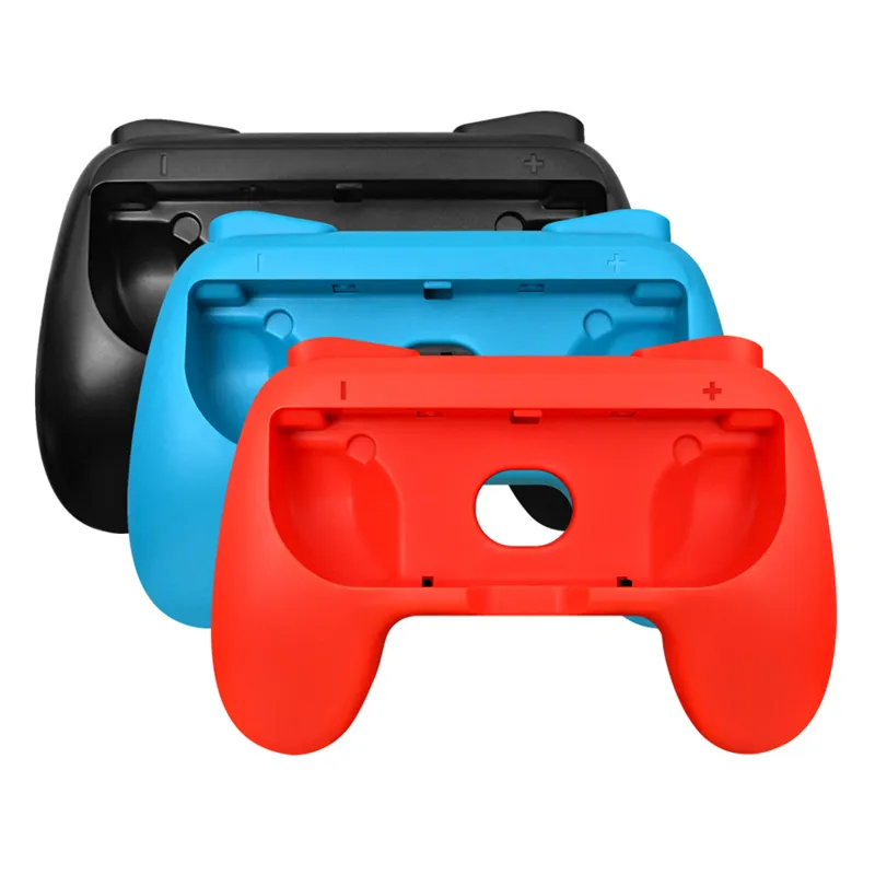 Soild Color Games Maniglia Coperture Maniglie di gioco in plastica antiscivolo Proteggi custodia Cover controller per NS Switch Joy Con Accessori di gioco