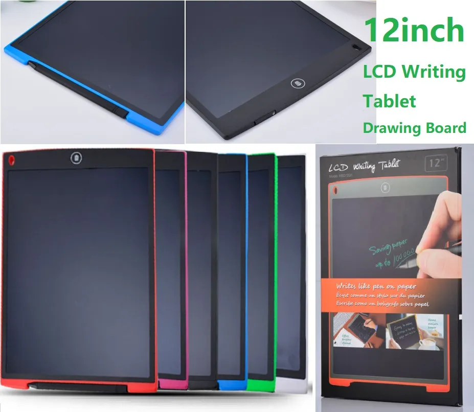 NEW 12 Inch Drawing Tablet Handwriting Pads Electronic Tablet Board With Pen for Adults Kids Children